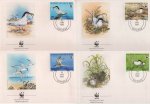 WWF Benin 1989 Fdc Roseate Tern Birds