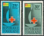 Togolaise 1963 Stamps Red Cross Centenary MNH