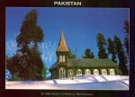 Pakistan Beautiful Postcard St Mathew Church Nathiagali