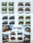 Burundi 2011 S/Sheet & Stamps Imperf Turtles