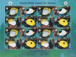 WWF Micronesia 1995 Stamps Butterfly-Fish MNH