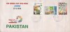 Pakistan Fdc 1996 & Stamps World Cup Cricket Final Imran Khan