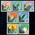 Mongolia 1974 Stamps Birds Fishes Flowers Etc
