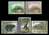 Laos 1969 Stamps Sc # ##192-3 C59-61 Stamps Wildlife Animals MNH