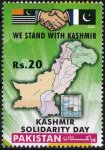 Pakistan Stamp 2020 Kashmir Day Disputed Territory MNH