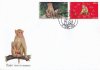 Laos 2004 Fdc & Stamps Year Of Monkey MNH