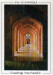 Pakistan Beautiful Postcard Shah Jehan Mosque Thatta