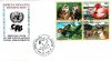 United Nation 1993 Fdc Preserve Wildlife Butterfly Pelicans