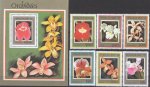 Benin 1999 S/Sheet & Stamps Orchids