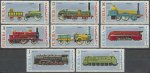 Fujeira 1969 Stamps Railway Trains Locomotives MNH