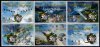 Pakistan Stamps 2015 Pakistan Air Force Fighter Aircrafts