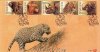 South Africa 2001 Fdc Big Five Wildlife Lions Leopard