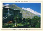 Pakistan Beautiful Postcard Palace Of Mir Of Humza