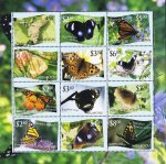 Tonga Niuafo'ou 2013 Stamps Butterflies & Flowers MNH