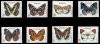 Rwanda 1987 Stamps Butterflies Insects MNH