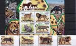 Burundi 2011 S/Sheet & Stamps Imperf Wild Cats