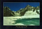 Pakistan Beautiful Postcard Hisper Glacier