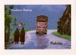 Pakistan Beautiful Postcard Karakoram Highway .