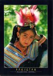 Pakistan Beautiful Postcard Kailash Girl Near Chitral