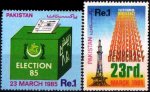 Pakistan Stamps 1985 Election 1985