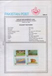 Pakistan Fdc 1994 Brochure & Stamps Eve of Bio - Diversity Day