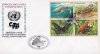 United Nation 1993 Fdc Preserve Wildlife Butterfly Owl