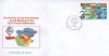 Pakistan Fdc 2007 ECO Postal Authorities Withdrawn Stamp Flags