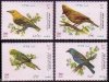 Iran 1996 Stamps Birds Parrots Nightingale
