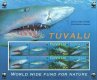 WWF Tuvalu 2000 Stamps Sand Tiger Shark MNH