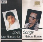 Love Songs Kishore Kumar & Lata EMI Cd