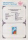 Pakistan Fdc 1986 Brochure & Stamp International Year Of Peace