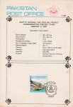 Pakistan Fdc 1983 Brochure & Stamp Quetta Natural Gas Pipeline