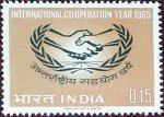 India 1965 Stamp International Co-operation Year MNH