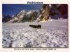 Pakistan Beautiful Postcard Porters On Snow Lake