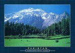 Pakistan Beautiful Postcard Haramosh Peaks