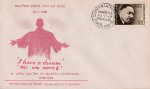 India 1969 Fdc Martin Lutherking Bombay Cancellation