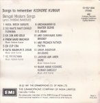 Kishore Kumar Bengali Hits EMI Cd