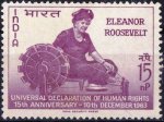 India 1963 Stamp Universal Declaration Of Human Rights MNH