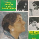 Many Moods Of Lata Mangeshkar EMI Cd