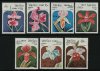 Laos 1987 Stamps Orchids MNH