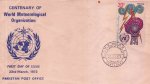 Pakistan Fdc 1973 World Meteorological Organization