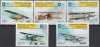 Laos 1996 Stamps Set Antique Airplanes Biplanes