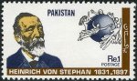 Pakistan Stamps 1981 Heinrich Von Stephan UPU