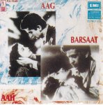 Indian Cd Barsaat Aah Aag EMI CD