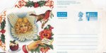 Great Britain 1992 Postal Stationey Aerogramme Christmas