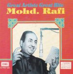 Great Artist Great Hits Mohammad Rafi EMI CD