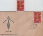 India Fdc 1962 & Stamp Fight Against Malaria