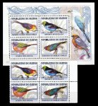 Guinee 2001 S/Sheet & Stamps Birds MNH