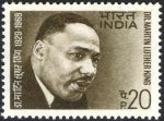 India 1969 Stamp Martin Lutherking