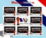 Guyana 1998 Stamp Sheet France 98 Football Soccer
